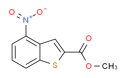 CAS No. 34084-87-2, methyl 4-nitrobenzo[b]thiophene-2-carboxylate