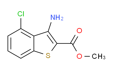 CAS No. 35212-86-3, Methyl 3-amino-4-chloro-1-benzothiophene-2-carboxylate