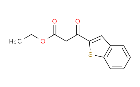 CAS No. 55473-29-5, ethyl 3-(benzo[b]thiophen-2-yl)-3-oxopropanoate