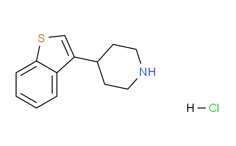 CAS No. 56839-06-6, 4-Benzo[b]thiophen-3-yl-piperidine hydrochloride