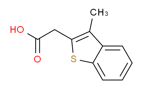 CAS No. 1505-52-8, 2-(3-Methylbenzo[b]thiophen-2-yl)acetic acid