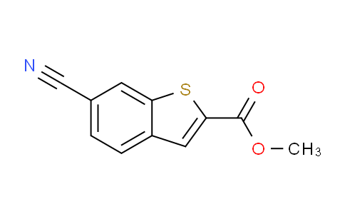 CAS No. 146137-95-3, methyl 6-cyanobenzo[b]thiophene-2-carboxylate
