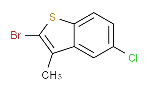 CAS No. 175203-60-8, 2-Bromo-5-chloro-3-methylbenzo[b]thiophene