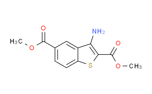 CAS No. 181282-81-5, dimethyl 3-aminobenzo[b]thiophene-2,5-dicarboxylate