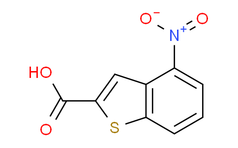 CAS No. 19995-46-1, 4-Nitro-benzo[b]thiophene-2-carboxylic acid