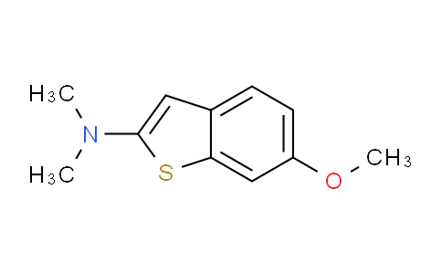 CAS No. 111359-29-6, 6-methoxy-N,N-dimethylbenzo[b]thiophen-2-amine