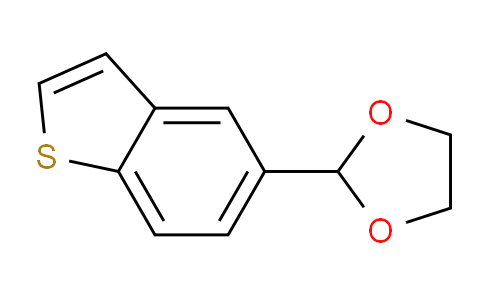 CAS No. 96803-06-4, 2-(benzo[b]thiophen-5-yl)-1,3-dioxolane