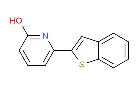 CAS No. 1111105-57-7, 6-(Benzo[b]thiophen-2-yl)pyridin-2-ol