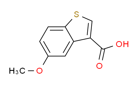 CAS No. 123392-43-8, 5-Methoxy-1-benzothiophene-3-carboxylic acid