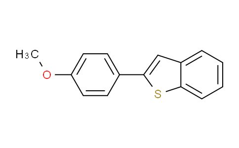 CAS No. 27884-09-9, 2-(4-methoxyphenyl)benzo[b]thiophene