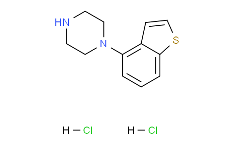 CAS No. 1677681-05-8, 1-(Benzo[b]thiophen-4-yl)piperazine dihydrochloride