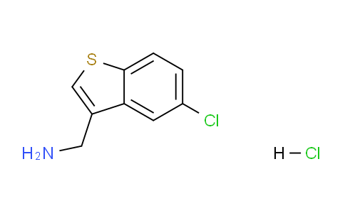 CAS No. 23799-56-6, (5-Chlorobenzo[b]thiophen-3-yl)methanamine hydrochloride
