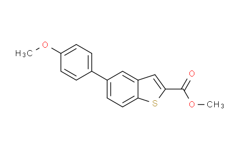 MC752554 | 924869-09-0 | Methyl 5-(4-methoxyphenyl)benzo[b]thiophene-2-carboxylate