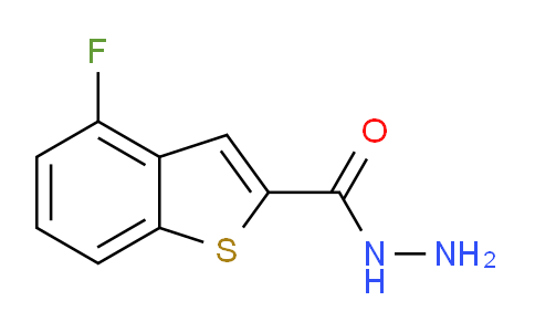 CAS No. 1098351-44-0, 4-Fluorobenzo[b]thiophene-2-carbohydrazide