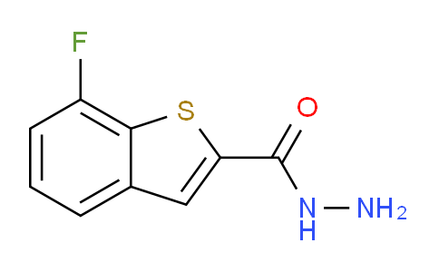 CAS No. 1048913-86-5, 7-Fluorobenzo[b]thiophene-2-carbohydrazide