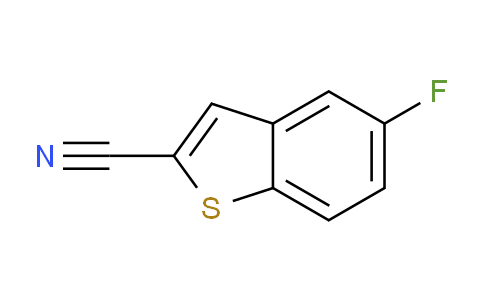 CAS No. 1190198-23-2, 5-Fluorobenzo[b]thiophene-2-carbonitrile
