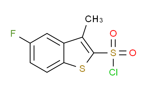 CAS No. 404964-34-7, 5-Fluoro-3-Methylbenzo[b]thiophene-2-sulfonyl chloride