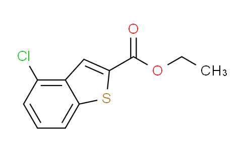 CAS No. 1207537-67-4, Ethyl 4-chlorobenzo[b]thiophene-2-carboxylate