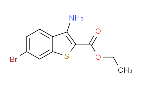 CAS No. 1216708-87-0, Ethyl 3-amino-6-bromobenzothiophene-2-carboxylate