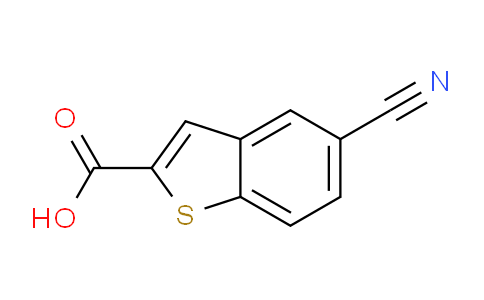 CAS No. 154650-76-7, 5-Cyano-1-benzothiophene-2-carboxylic acid