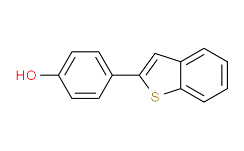 CAS No. 65540-08-1, 4-[Benzo(b)thiophen-2-yl]phenol
