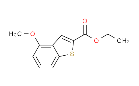 CAS No. 187753-63-5, Ethyl 4-methoxybenzo[b]thiophene-2-carboxylate