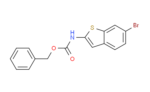 CAS No. 2570190-27-9, benzyl (6-bromobenzo[b]thiophen-2-yl)carbamate