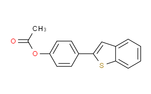 CAS No. 132932-62-8, 4-(Benzo[b]thiophen-2-yl)phenyl acetate