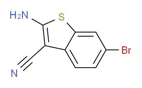 CAS No. 1243440-56-3, 2-Amino-6-bromobenzo[b]thiophene-3-carbonitrile