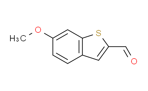 CAS No. 1001203-26-4, 6-methoxy-1-benzothiophene-2-carbaldehyde