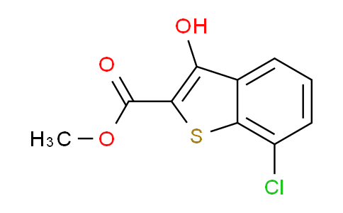 CAS No. 33851-23-9, Methyl 7-chloro-3-hydroxybenzo[b]thiophene-2-carboxylate