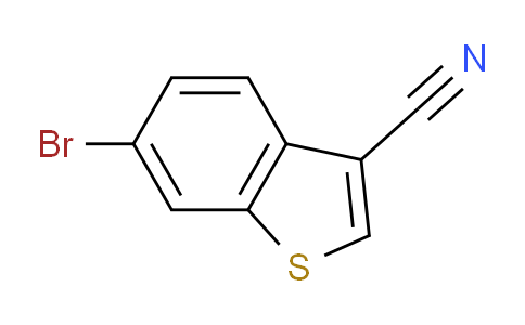 CAS No. 1098608-41-3, 6-bromo-1-benzothiophene-3-carbonitrile