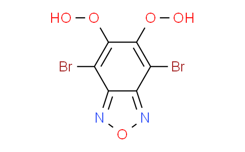 CAS No. 1314801-35-8, 4,7-dibromo-5,6-dihydroperoxybenzo[c][1,2,5]oxadiazole