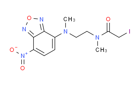 CAS No. 173485-12-6, 2-Iodo-N-methyl-N-(2-(methyl(7-nitrobenzo[c][1,2,5]oxadiazol-4-yl)amino)ethyl)acetamide