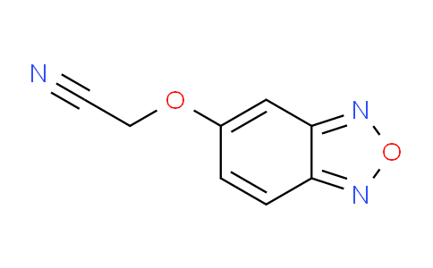 CAS No. 175203-37-9, 2-(Benzo[c][1,2,5]oxadiazol-5-yloxy)acetonitrile