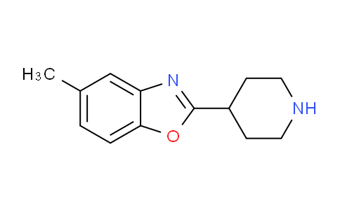 CAS No. 199292-77-8, 5-methyl-2-piperidin-4-yl-1,3-benzoxazole