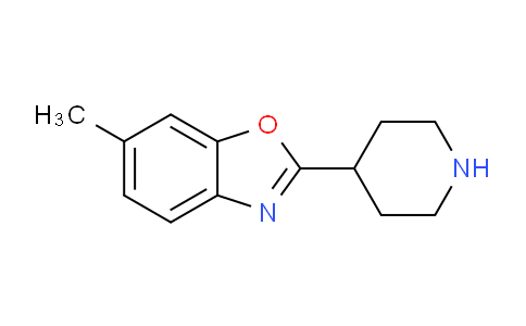 CAS No. 951921-15-6, 6-methyl-2-piperidin-4-yl-1,3-benzoxazole