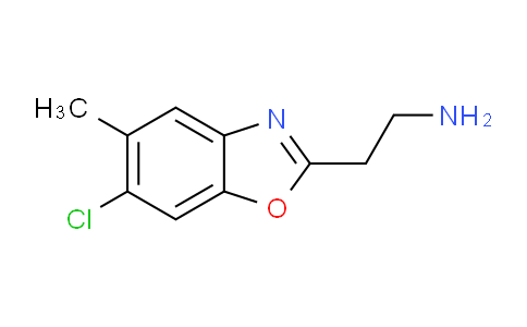CAS No. 1119450-64-4, 2-(6-chloro-5-methyl-1,3-benzoxazol-2-yl)ethanamine