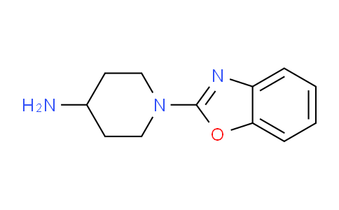 CAS No. 483366-73-0, 1-(1,3-benzoxazol-2-yl)piperidin-4-amine
