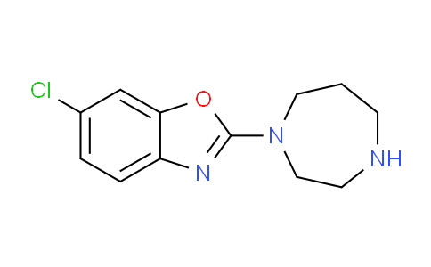 CAS No. 1035840-25-5, 6-chloro-2-(1,4-diazepan-1-yl)-1,3-benzoxazole