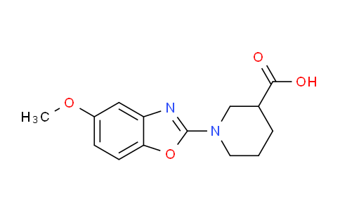 CAS No. 1035840-45-9, 1-(5-methoxy-1,3-benzoxazol-2-yl)piperidine-3-carboxylic acid