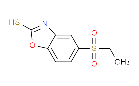 CAS No. 155559-80-1, 5-(ethylsulfonyl)-1,3-benzoxazole-2-thiol