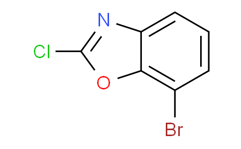 CAS No. 1202879-00-2, 7-bromo-2-chlorobenzo[d]oxazole