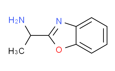 CAS No. 177407-15-7, 1-(benzo[d]oxazol-2-yl)ethan-1-amine