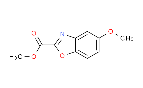 CAS No. 49559-57-1, methyl 5-methoxybenzo[d]oxazole-2-carboxylate