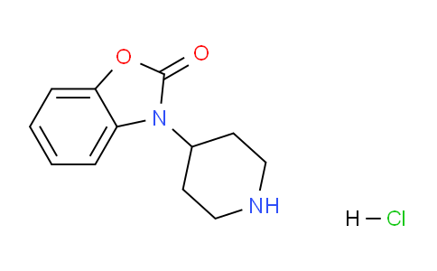CAS No. 162045-54-7, 3-(piperidin-4-yl)benzo[d]oxazol-2(3H)-one hydrochloride