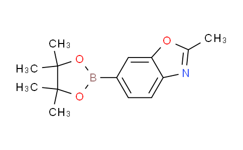 CAS No. 1408089-23-5, 2-methyl-6-(4,4,5,5-tetramethyl-1,3,2-dioxaborolan-2-yl)benzo[d]oxazole