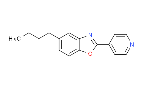 CAS No. 1192018-70-4, 5-butyl-2-(pyridin-4-yl)benzo[d]oxazole