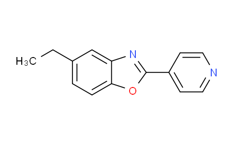 CAS No. 1192018-64-6, 5-ethyl-2-(pyridin-4-yl)benzo[d]oxazole