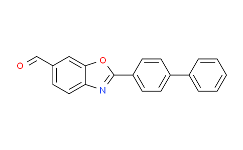 CAS No. 67563-40-0, 2-([1,1'-biphenyl]-4-yl)benzo[d]oxazole-6-carbaldehyde
